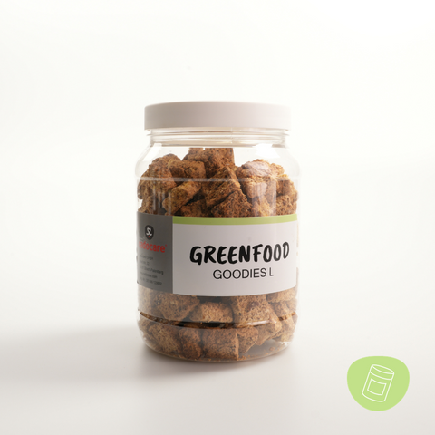 cadocare Hundesnacks - GreenFood Goodies L Veggie - Kartoffel, Pastinake, Rote Bete & Cranberry