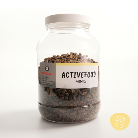 cadocare Hundesnacks - ActiveFood Minis - Kaninchen