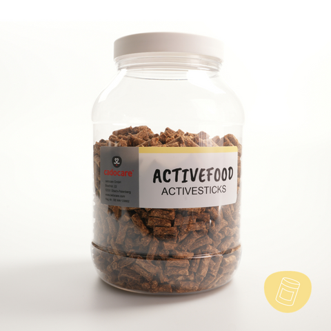 cadocare Hundesnacks - ActiveSticks - Pute, Kürbis, Karotte & Süßkartoffel