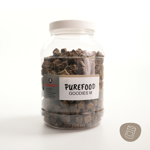 cadocare Dog Snacks - PureFood Goodies M - Venison