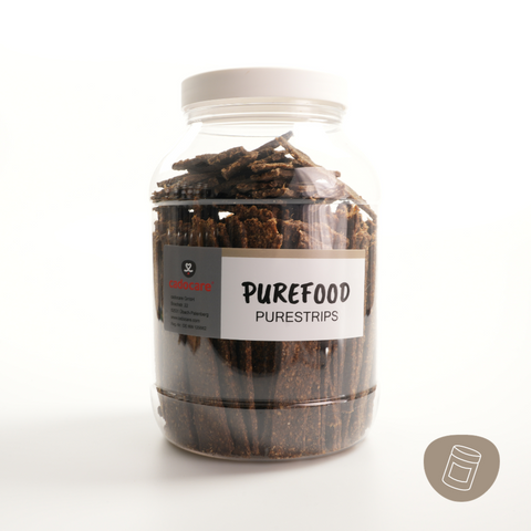 cadocare Hundesnacks - PureStrips - Hirsch