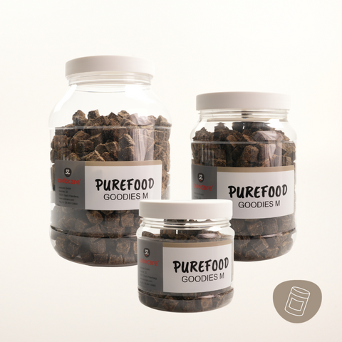 cadocare Dog Snacks - PureFood Goodies M - Venison