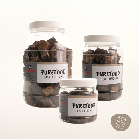 cadocare Hundesnacks - PureFood Goodies XL - Rind