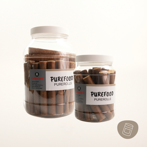 cadocare Hundesnacks - PureRolls - Lamm und Reis