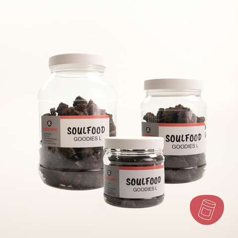 cadocare Dog Snacks - Soulfood Goodies L - Chicken, Sweet Potato & Elderberry