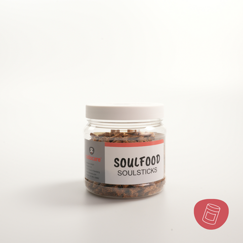 cadocare cat snacks - SoulSticks S - beef with cottage cheese