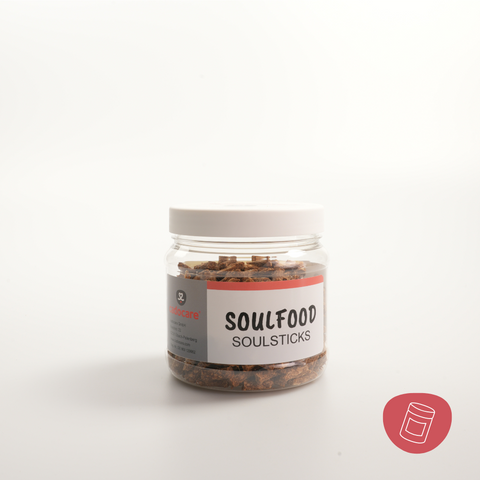 cadocare Katzensnacks - SoulSticks S - Rind mit Hüttenkäse