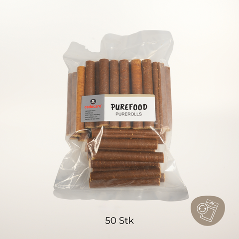 cadocare Hundesnacks - PureRolls - Pferd