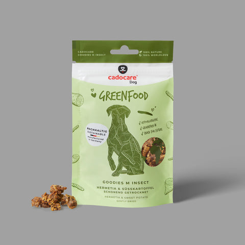 cadocare Hundesnacks - Goodies M Insect - Hermetia & Süsskartoffel