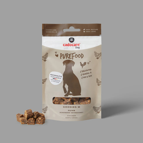 cadocare Dog Snacks - PureFood Goodies M - Chicken