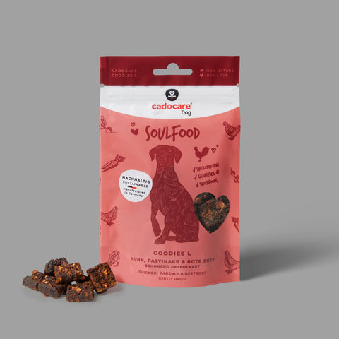 cadocare Hundesnacks - Goodies L - Huhn, Pastinake & Rote Bete