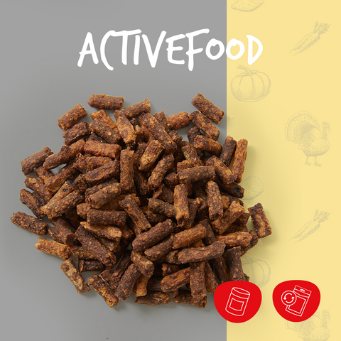 cadocare Hundesnacks - ActiveSticks - Pute, Kürbis, Karotte & Süßkartoffel