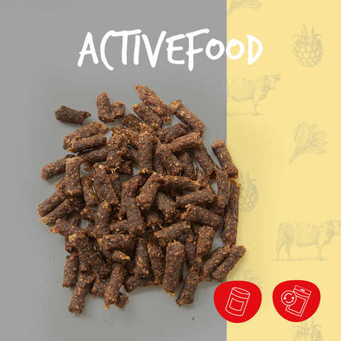 cadocare Hundesnacks - ActiveSticks - Rind, Himbeere & Spinat