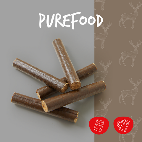 cadocare Hundesnacks - PureRolls - Hirsch