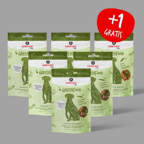 cadocare Hundesnacks - Green Lover Box