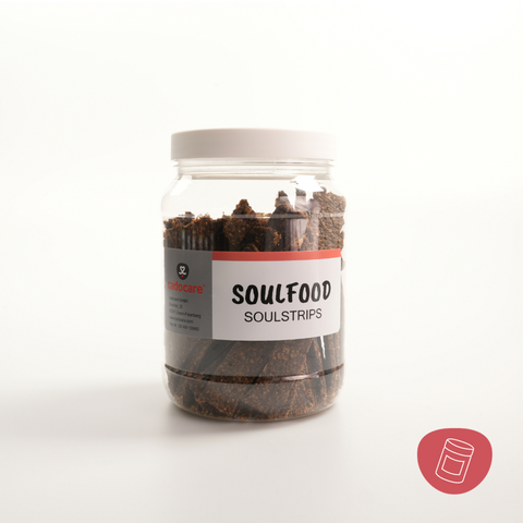 cadocare dog snacks - SoulStrips - Beef with cottage cheese