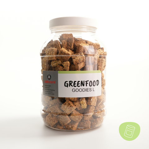 cadocare Dog Snacks - GreenFood Goodies L Veggie - Potato, Pumpkin, Carrots & Bananas