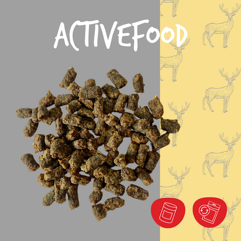 cadocare Hundesnacks - ActiveFood Minis - Hirsch