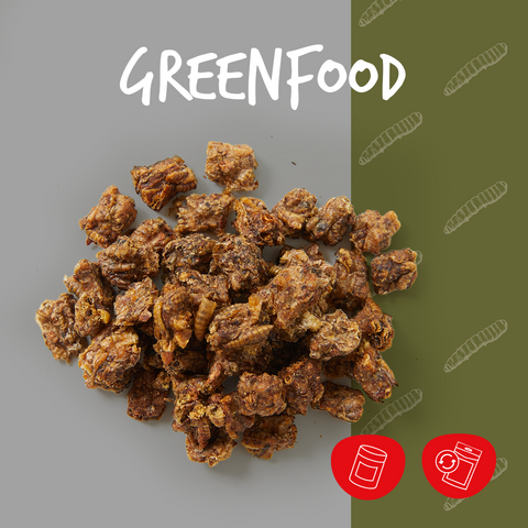 cadocare Hundesnacks - GreenFood Goodies M - Insect