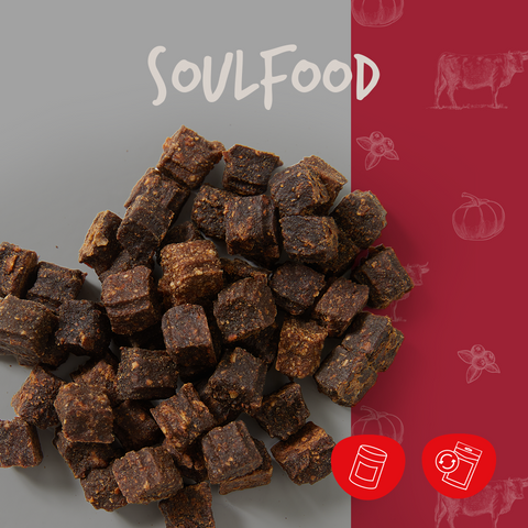 cadocare Hundesnacks - Soulfood Goodies L - Rind, Kürbis & Cranberry