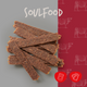 cadocare Hundesnacks - SoulStrips - Rind mit Hüttenkäse